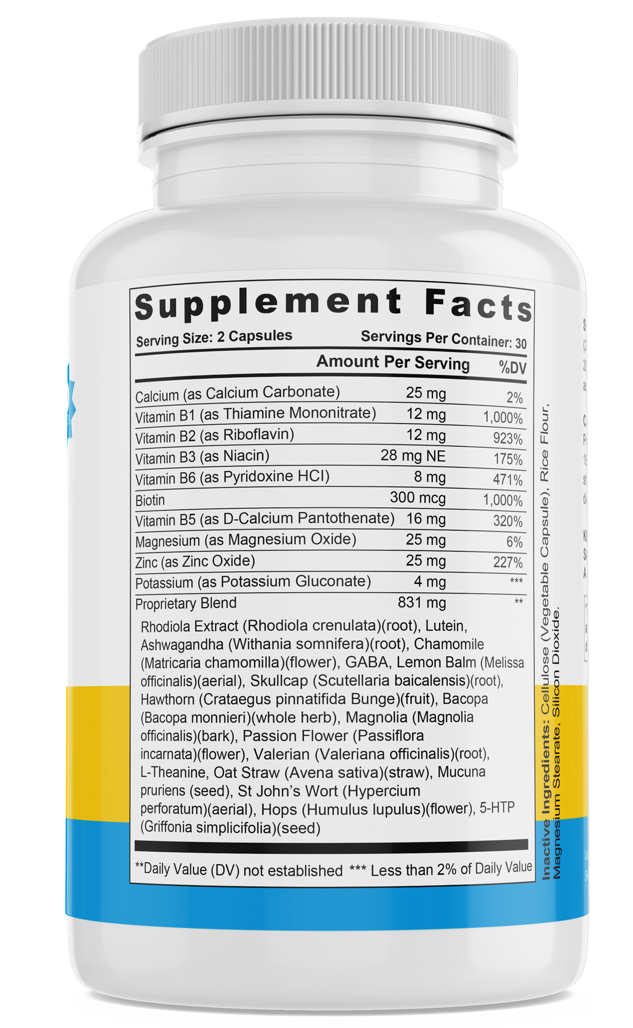 SRS - The Stress Reduction Supplement: 1 Month Supply